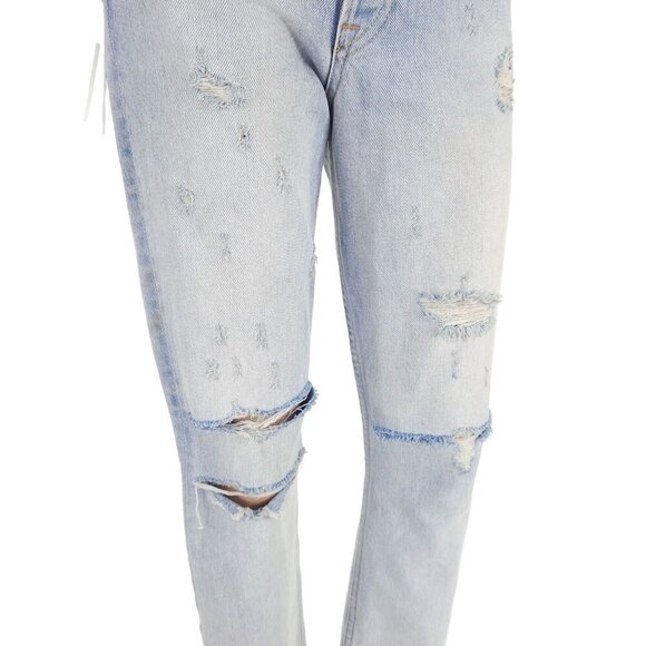 GRLFRND Karolina High-Rise Raw Edge Jeans 24 XXS Dont Cry Daddy $225 - Picture 4 of 16
